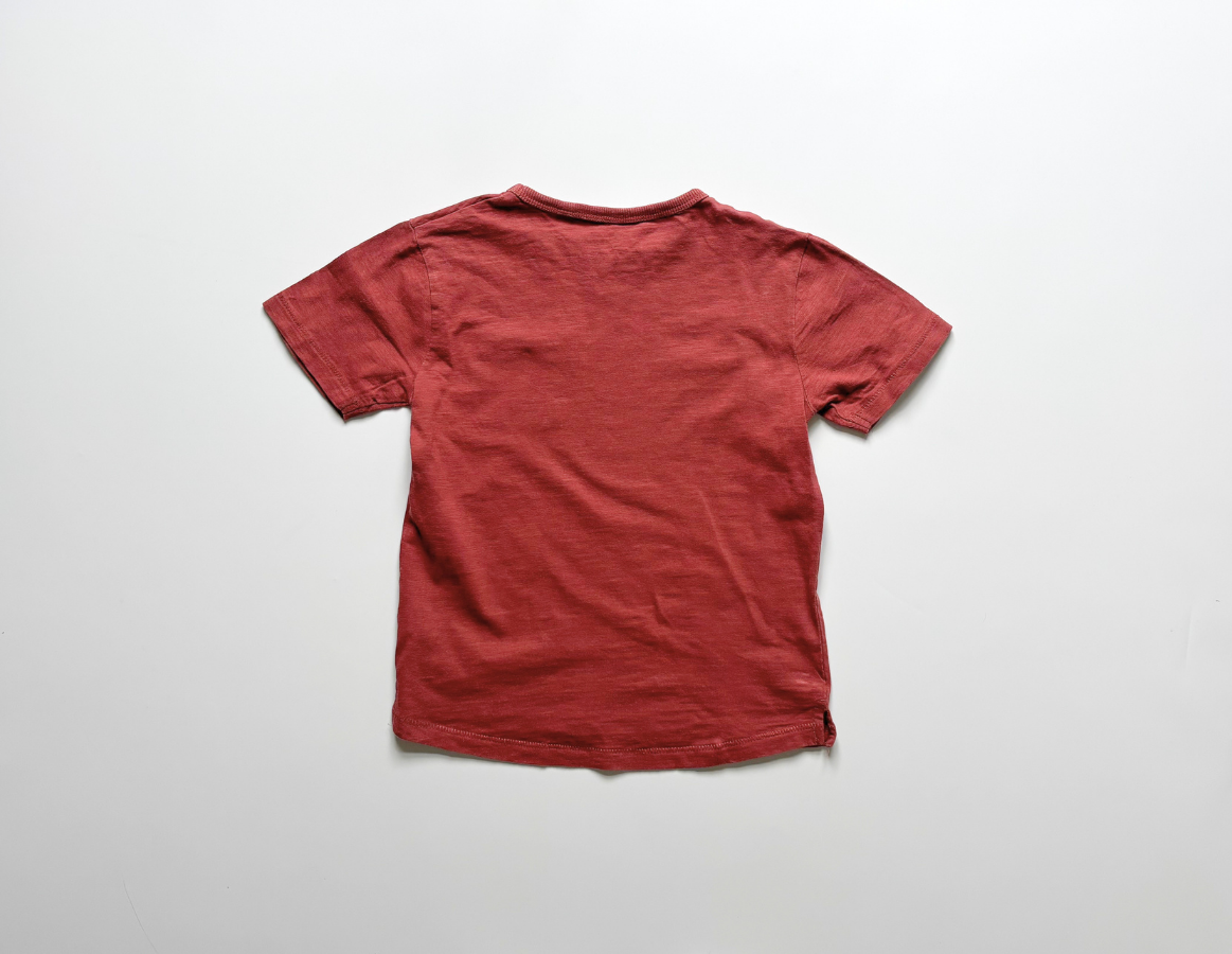 Next boys burgundy summer t-shirt