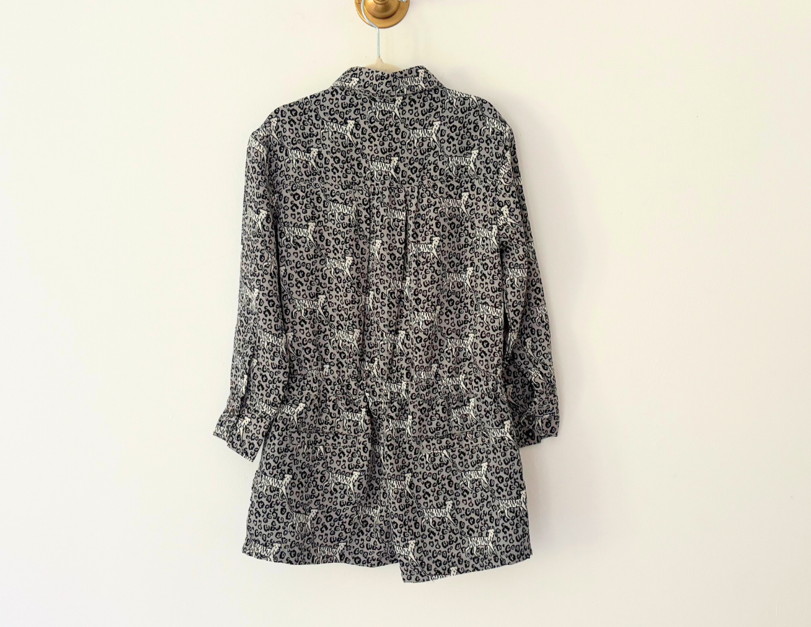 Next Animal Print Shirt Dress