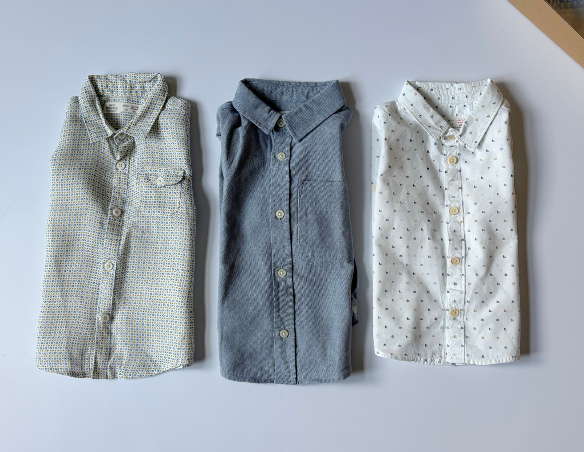Zara Boys Shirt Selection 12-18m