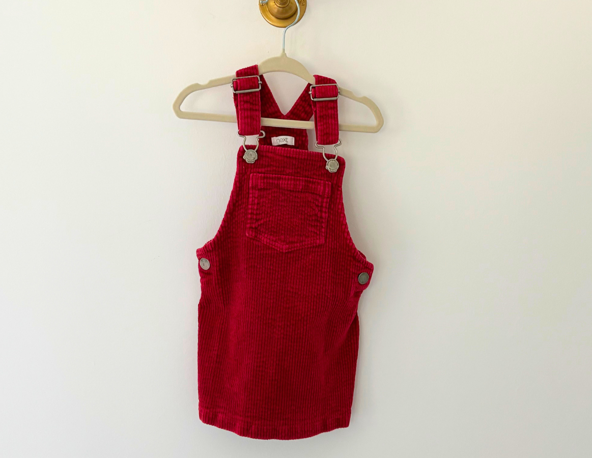 Next Corduroy Dungaree Dress