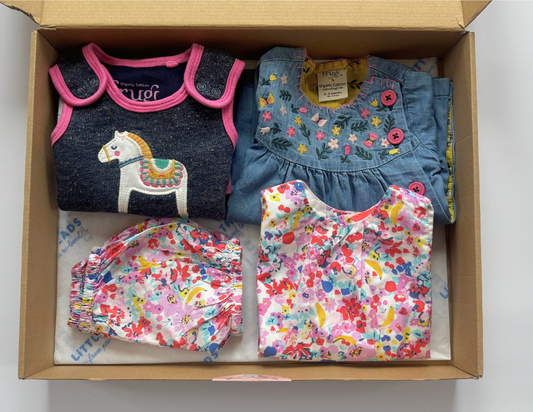 Bright Blooms - Girls Spring/Summer Selection 0-3m