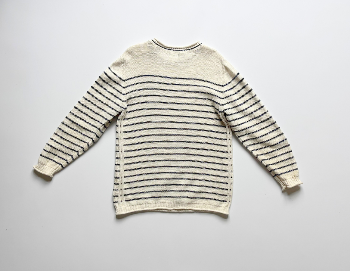 Next boys striped summer knit jumper