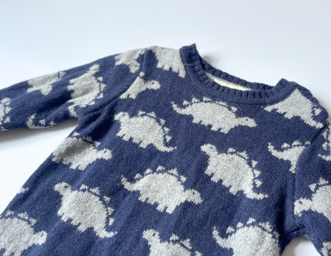 JoJo Maman Bebe Boys Knitted Jumper Duo 18-24m