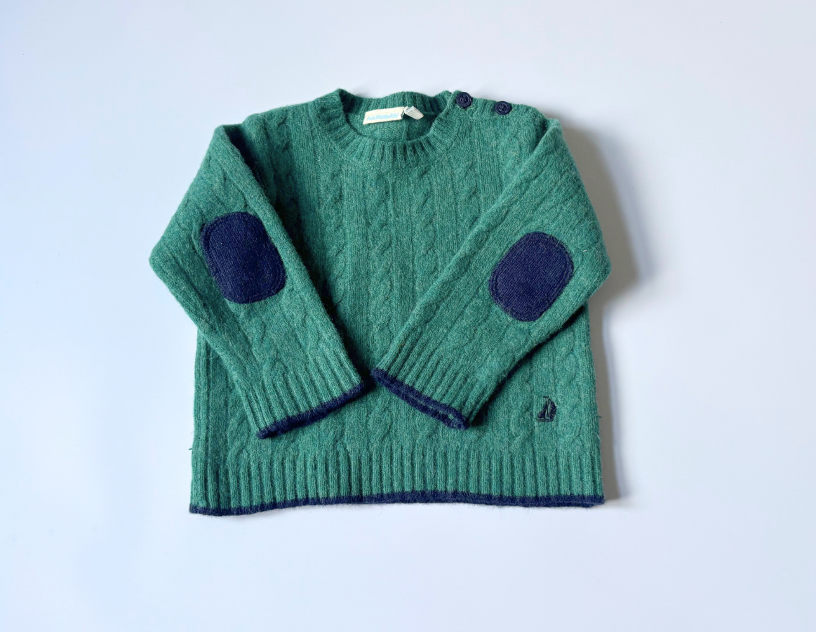 JoJo Maman Bebe Boys Knitted Jumper Duo 18-24m