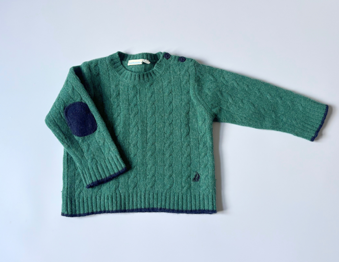 JoJo Maman Bebe Boys Knitted Jumper Duo 18-24m