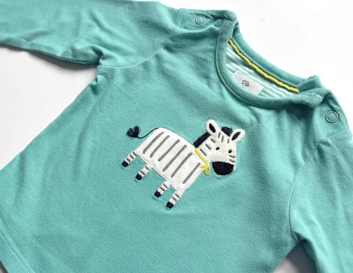 John Lewis Zebra Top