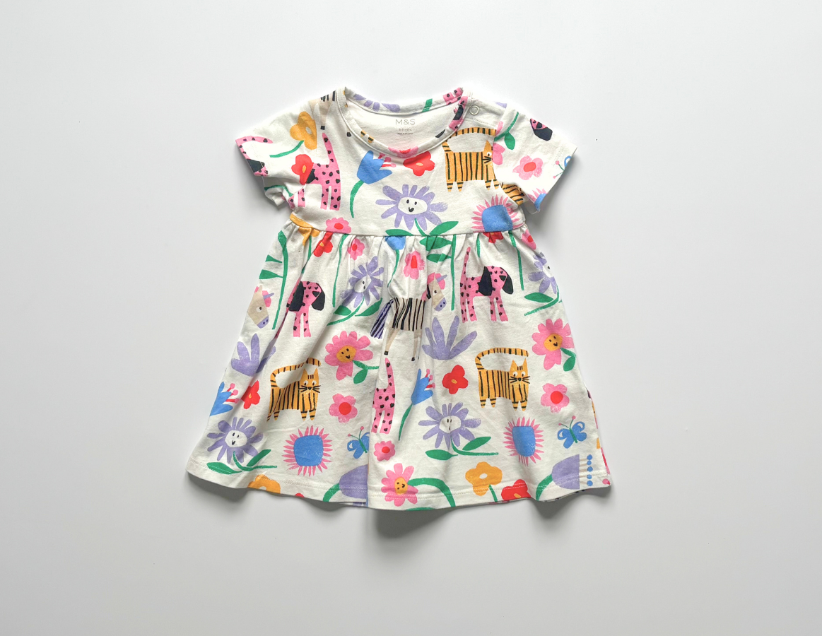 M&S printed summer dress
