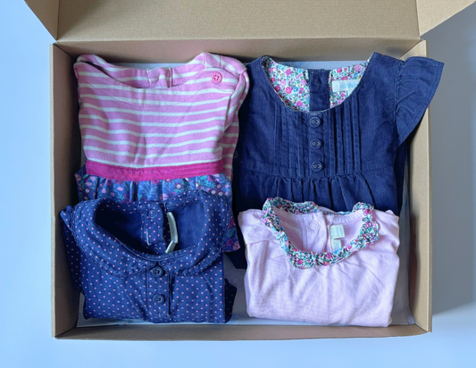 JoJo Maman Bebe Girls Spring Selection 12-18m