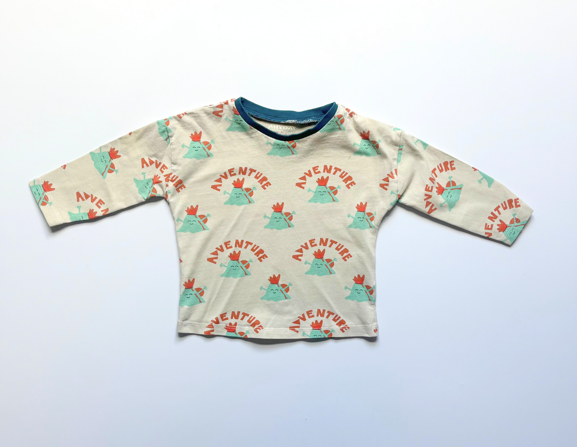 John Lewis boys dungaree & top set