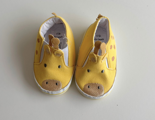 John Lewis Giraffe Baby Shoes