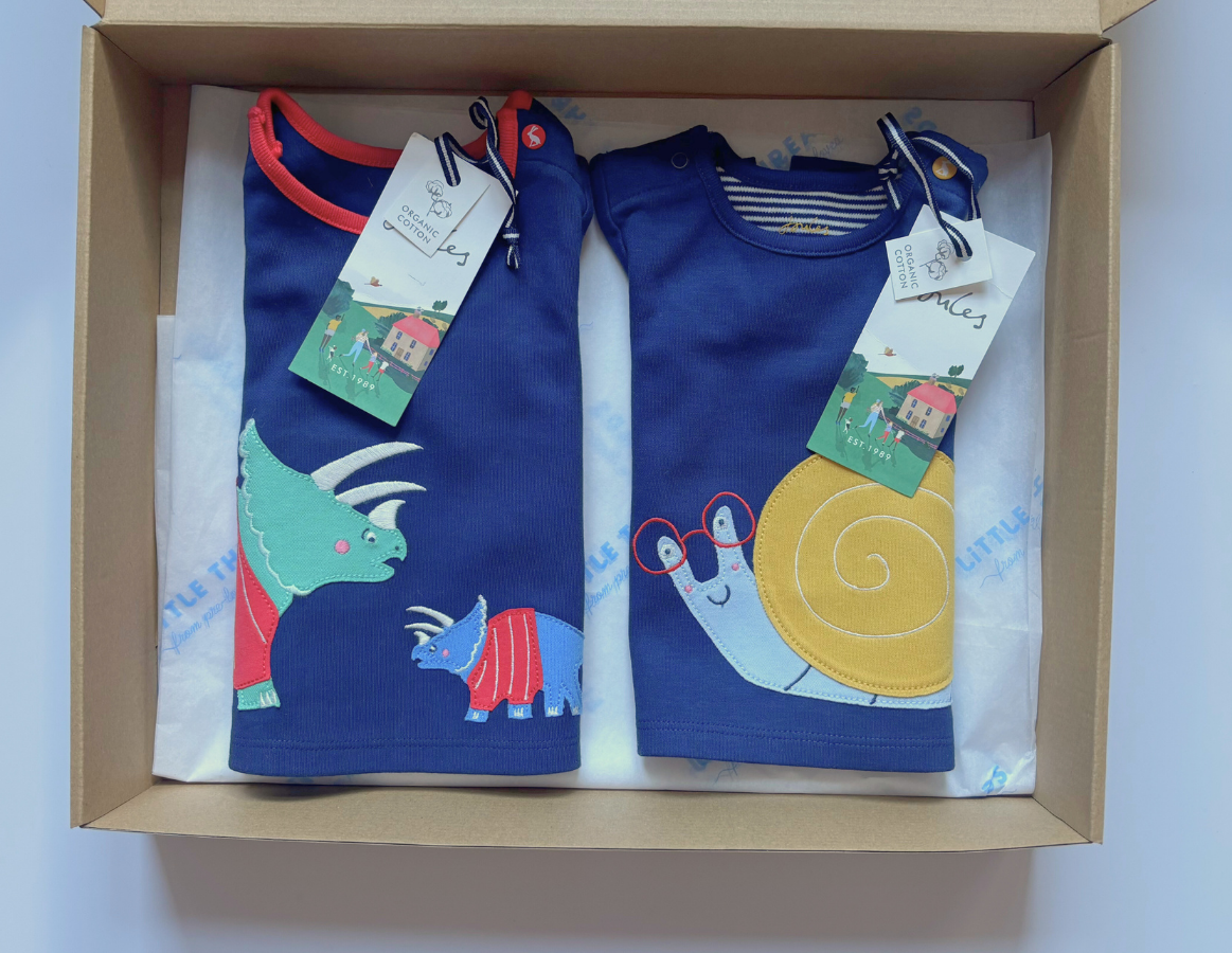 Joules Boys T-Shirt Duo - Newborn - BRAND NEW