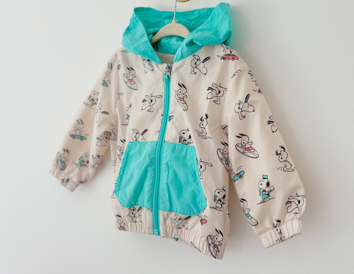 M&S Snoopy Print Lightweight Raincoat