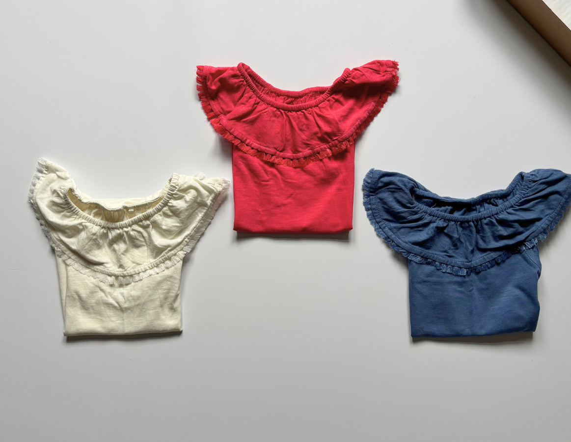 M&S Girls Summer Vest Selection 3-4y
