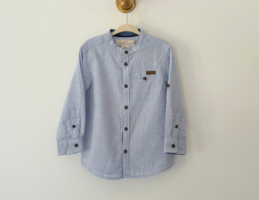 H&M Collarless Shirt