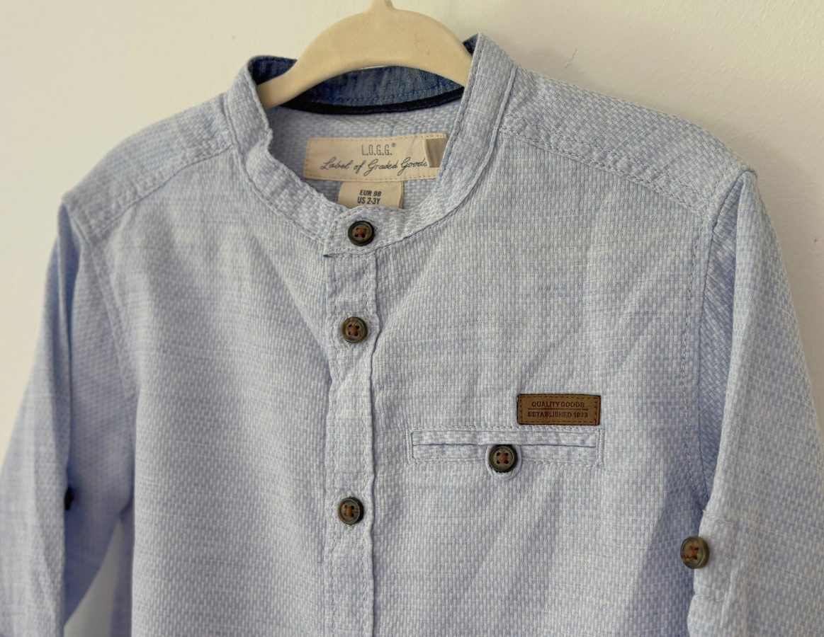 H&M Collarless Shirt