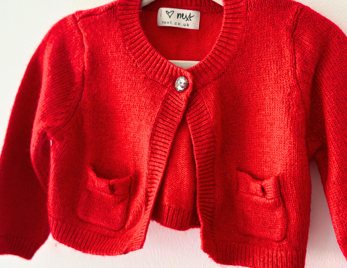 Next Red Party Cardigan