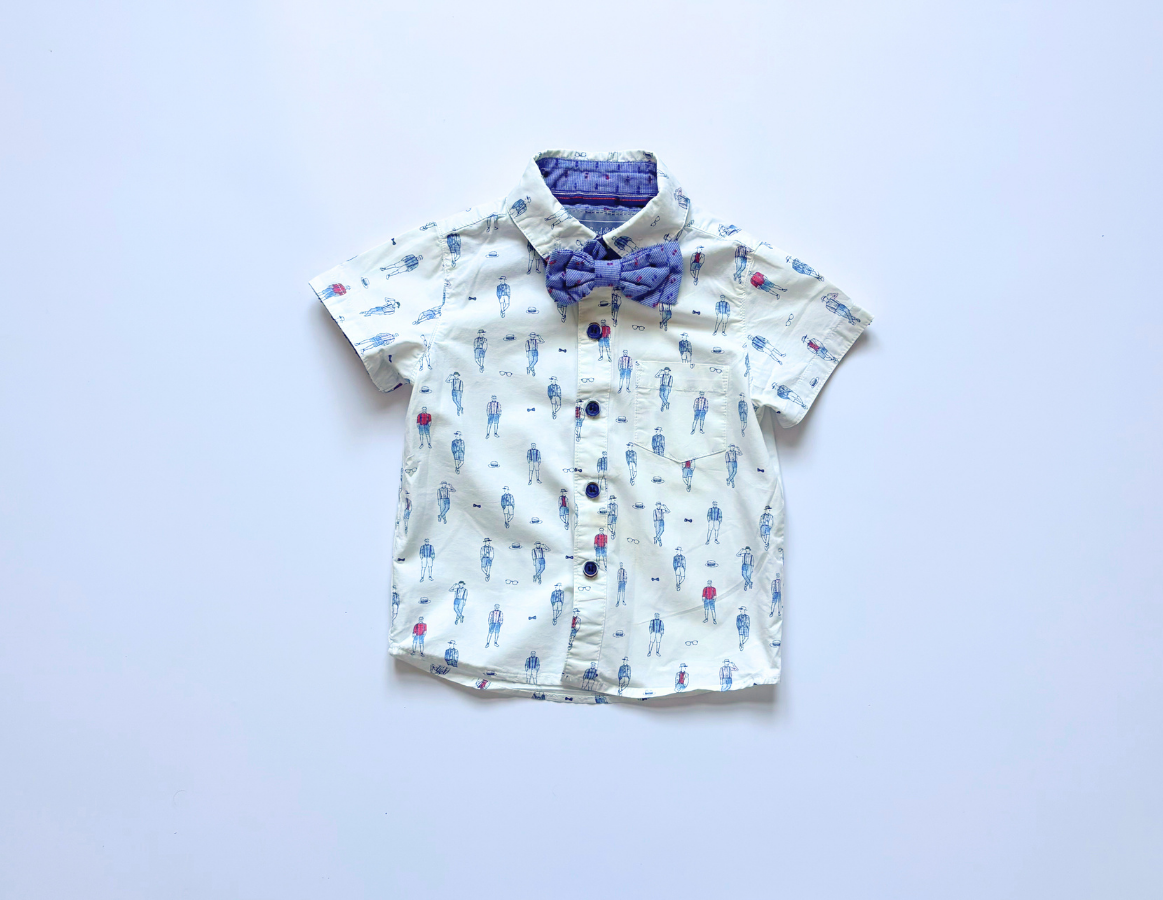 Little Lord & Lady shirt and bow tie