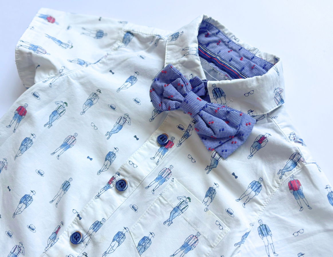 Little Lord & Lady shirt and bow tie