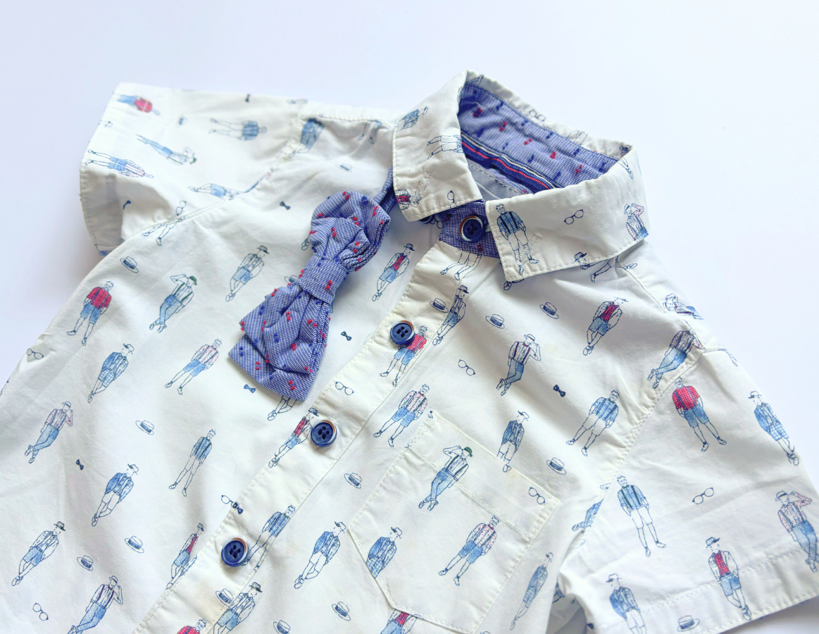Little Lord & Lady shirt and bow tie