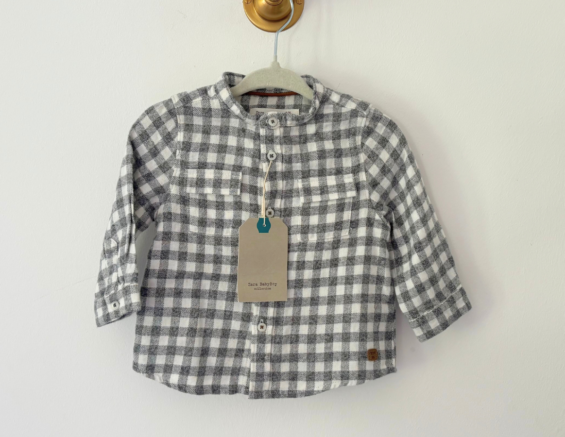 Zara Warm Checked Shirt - BRAND NEW