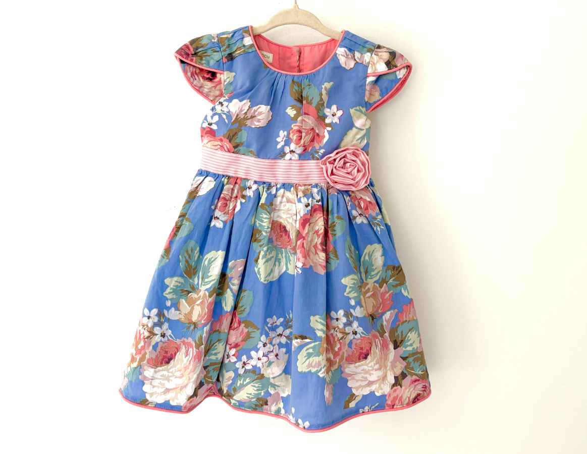 Monsoon Vintage-Style Floral Dress