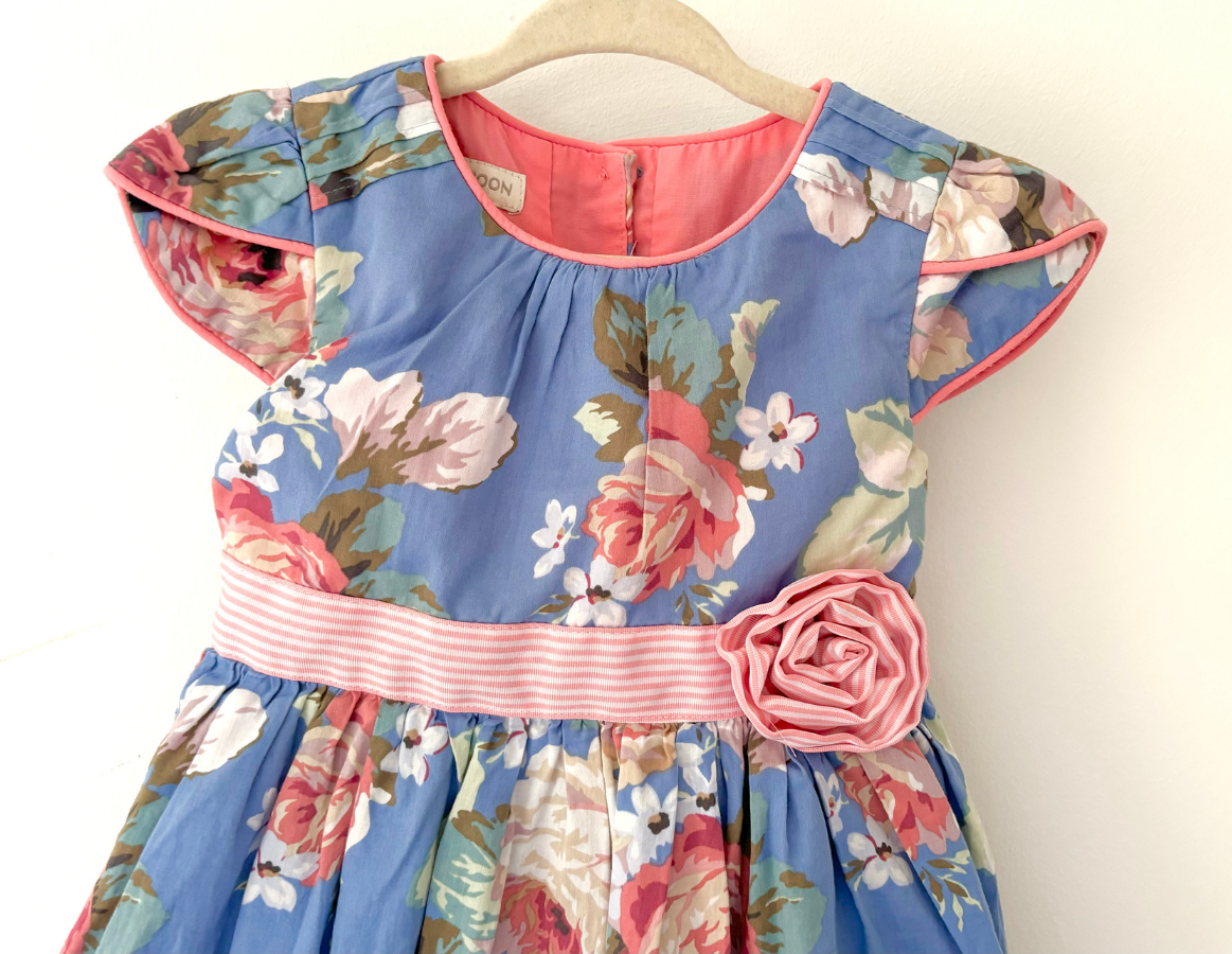 Monsoon Vintage-Style Floral Dress