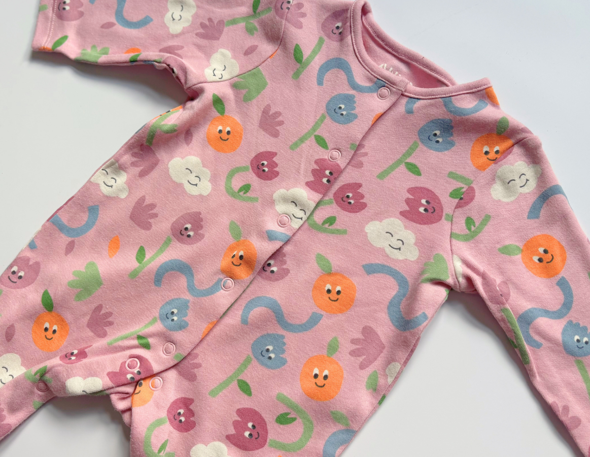 John Lewis Girls Bodysuit Selection - 0-3m