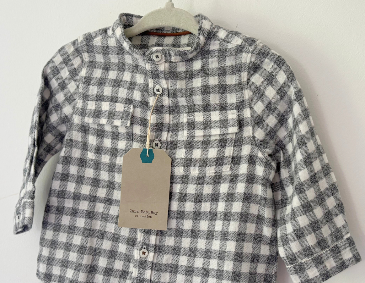Zara Warm Checked Shirt - BRAND NEW