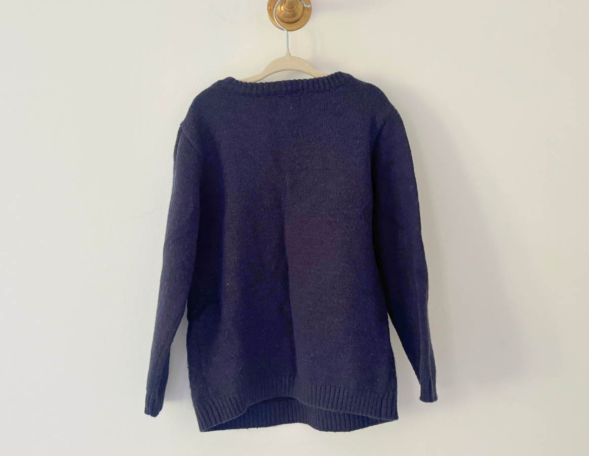 Next Festive Santa Knitted Jumper