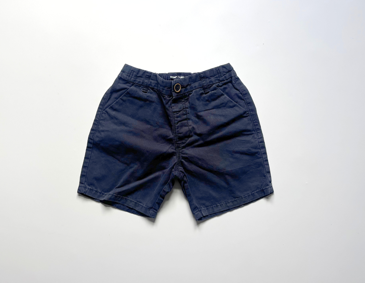 Next navy boys navy chino summer shorts