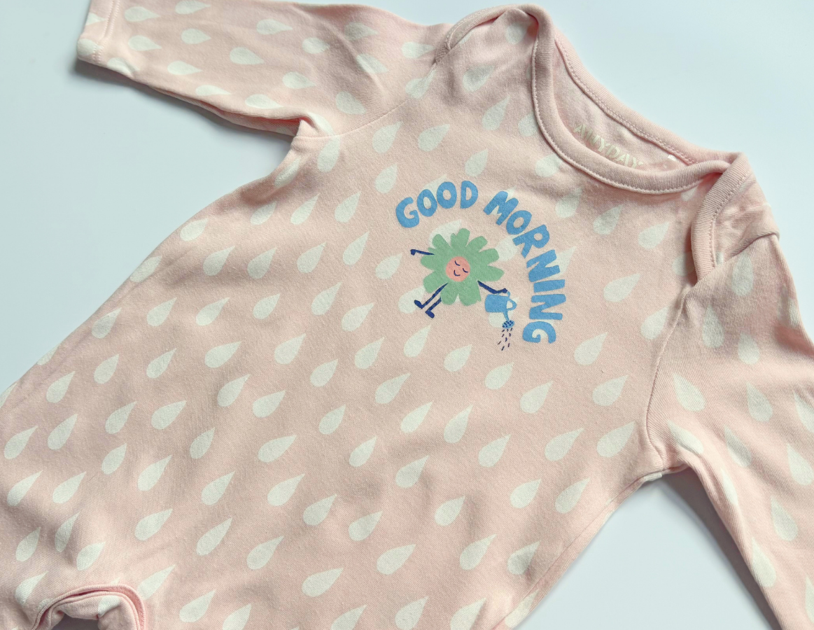 John Lewis Girls Bodysuit Selection - 0-3m