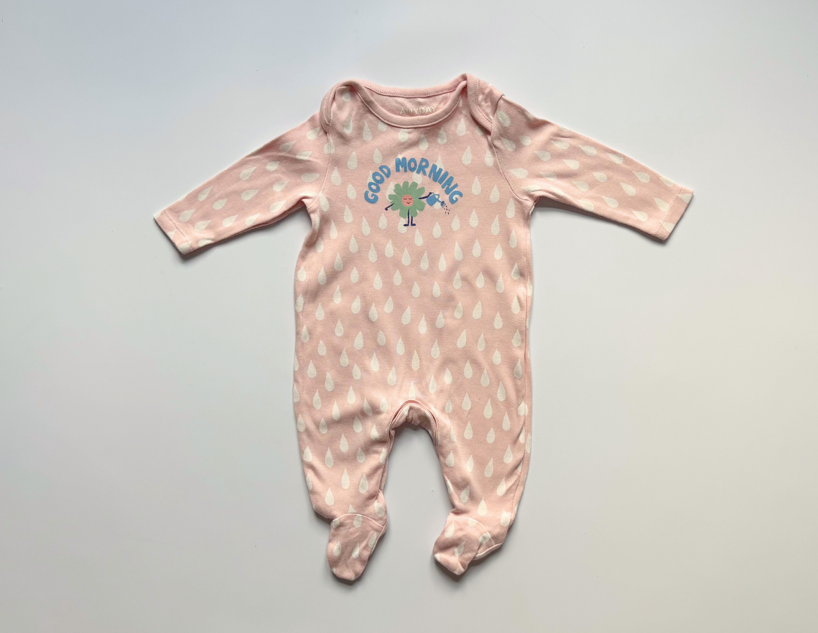 John Lewis Girls Bodysuit Selection - 0-3m