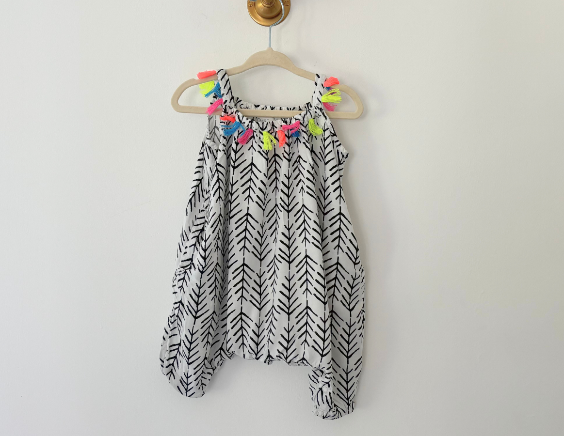 Next monochrome and neon jumpsuit