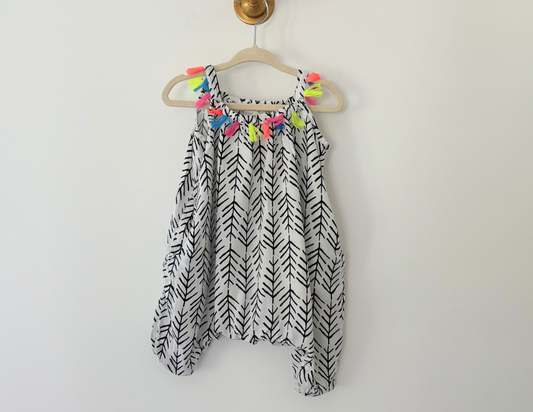 Next monochrome and neon jumpsuit
