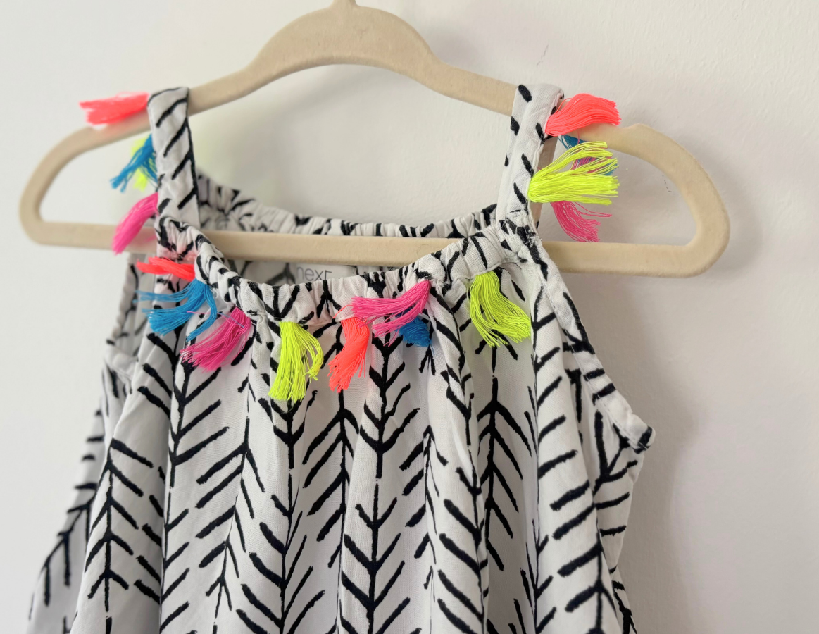 Next monochrome and neon jumpsuit
