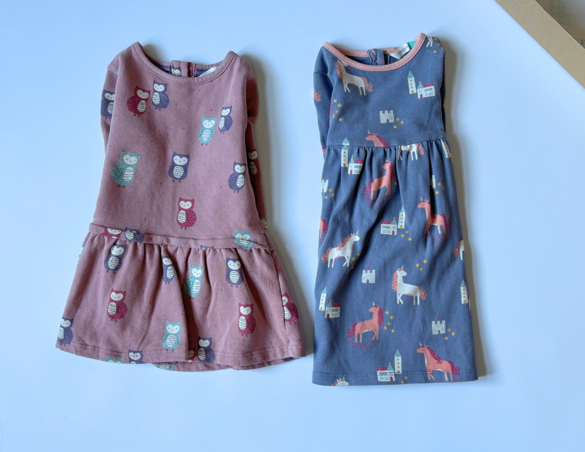 John Lewis Girls Dress Duo 6-9m