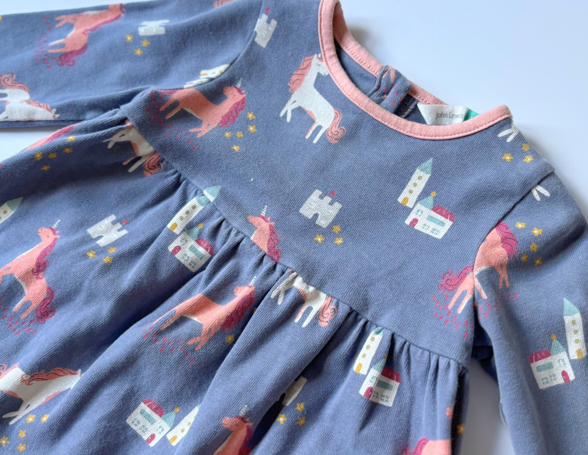 John Lewis Girls Dress Duo 6-9m