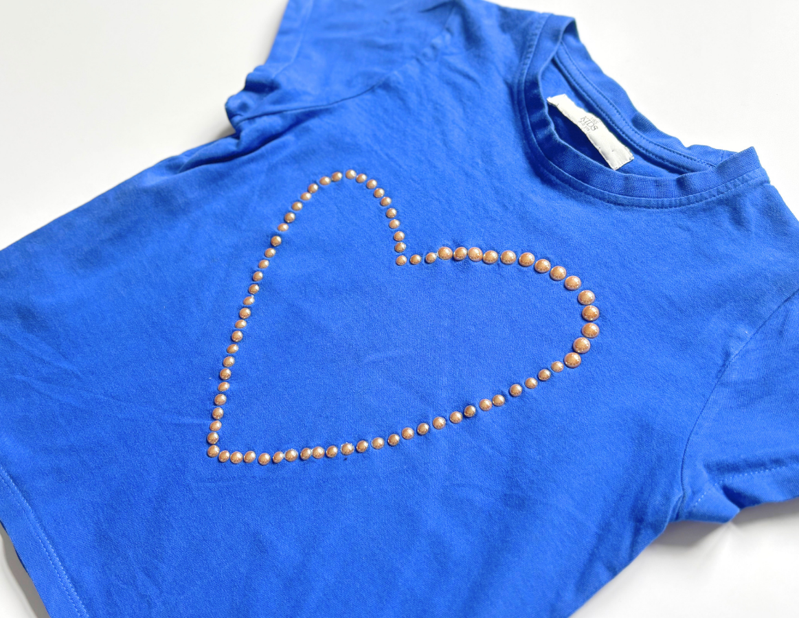 M&S girls blue summer t-shirt