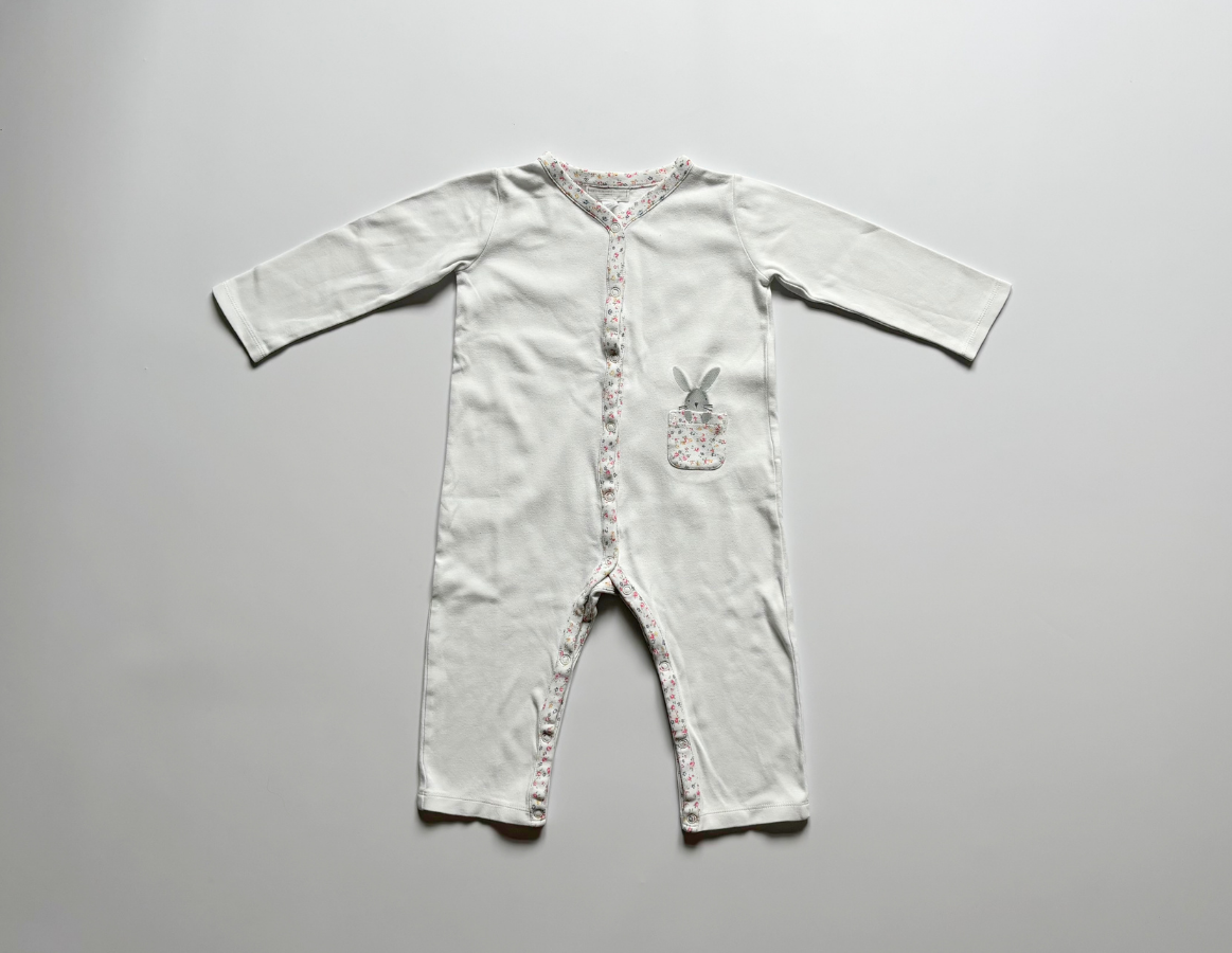 The Little White Company Girls Romper Duo 18-24m