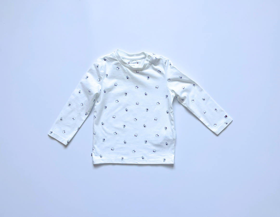 Tommy Hilfiger printed long sleeve top