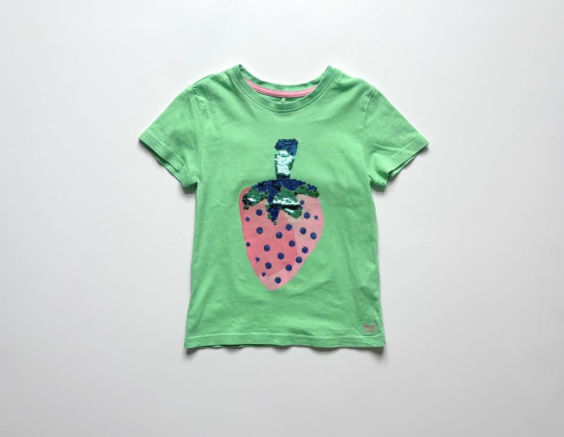 Crew Clothing girls printed summer t-shirt
