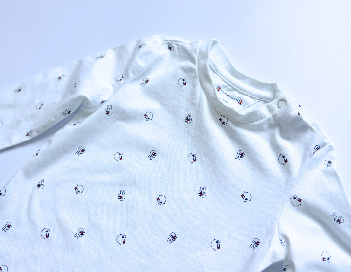 Tommy Hilfiger printed long sleeve top