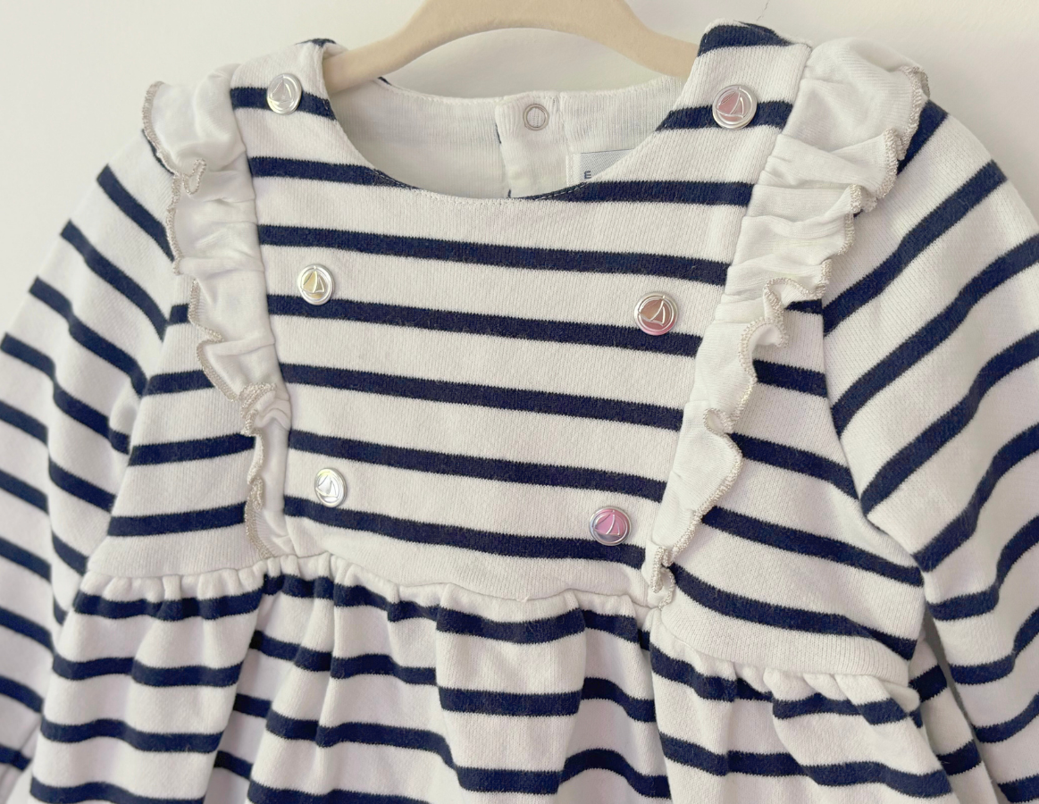 Polarn o Pyret Nautical Jersey Dress