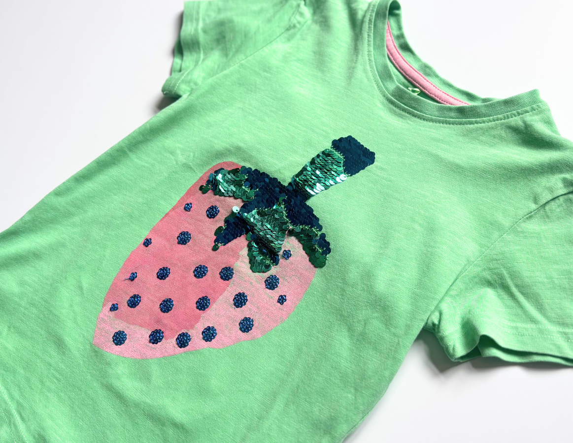 Crew Clothing girls printed summer t-shirt