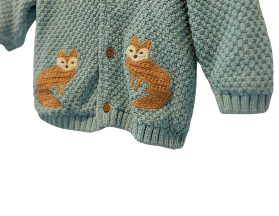 M&S Fleece-lined Knitted Jacket