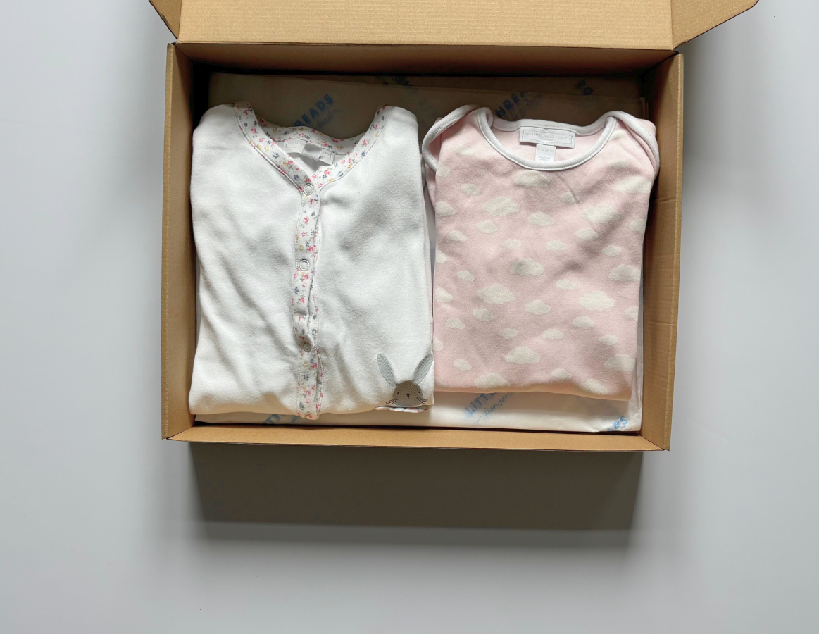 The Little White Company Girls Romper Duo 18-24m
