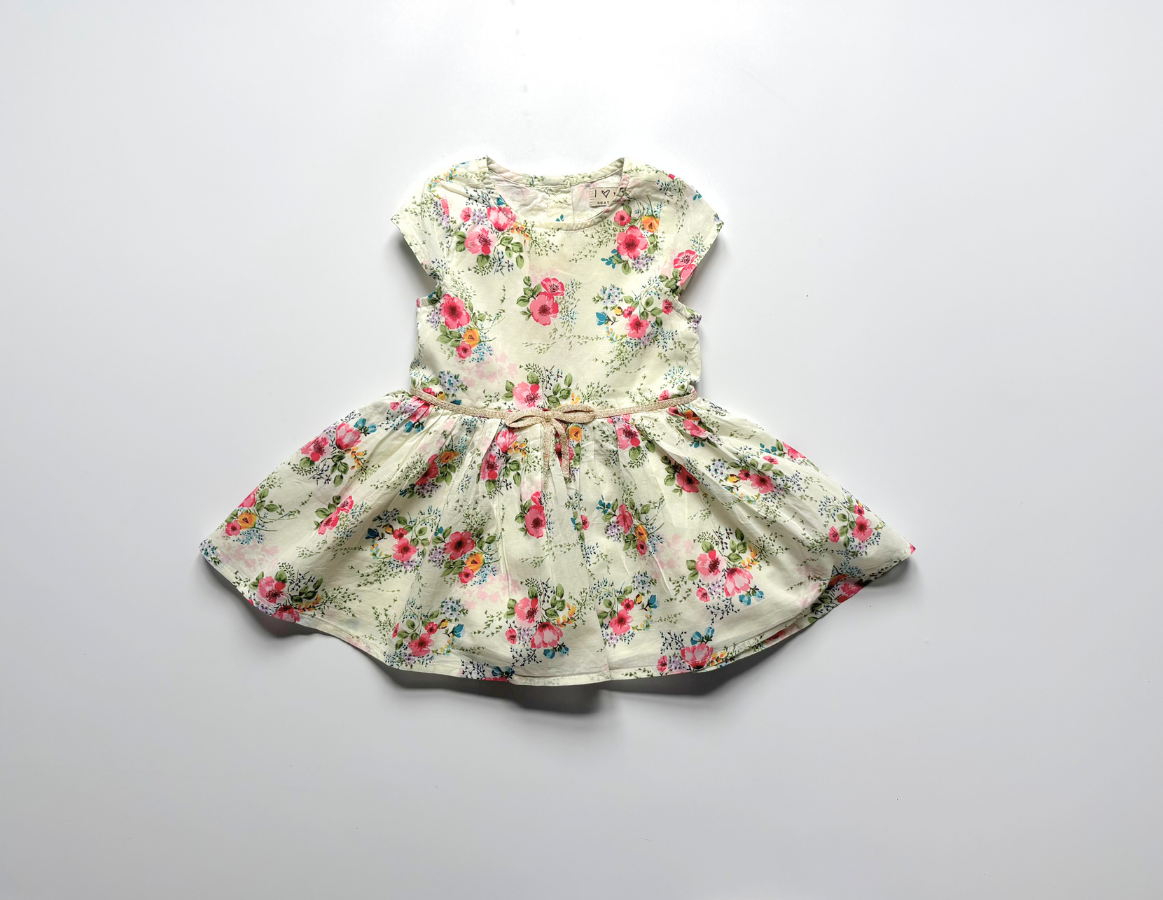 Next floral lined dress