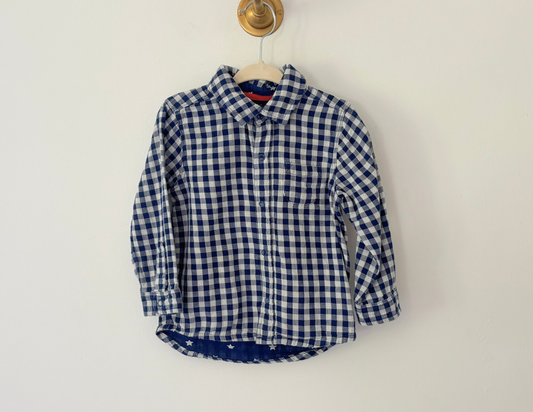 Mini Boden Checked Shirt