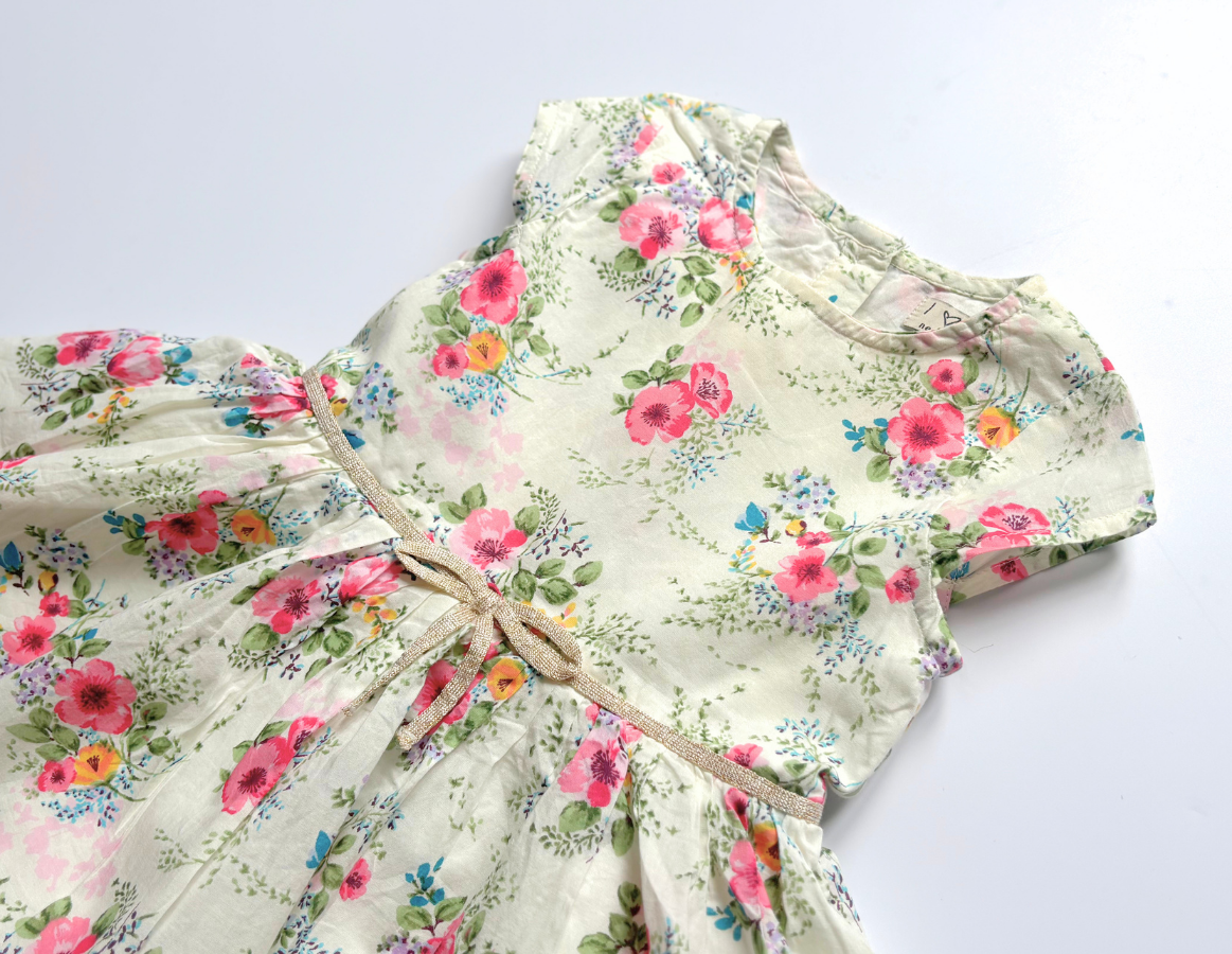 Next floral lined dress