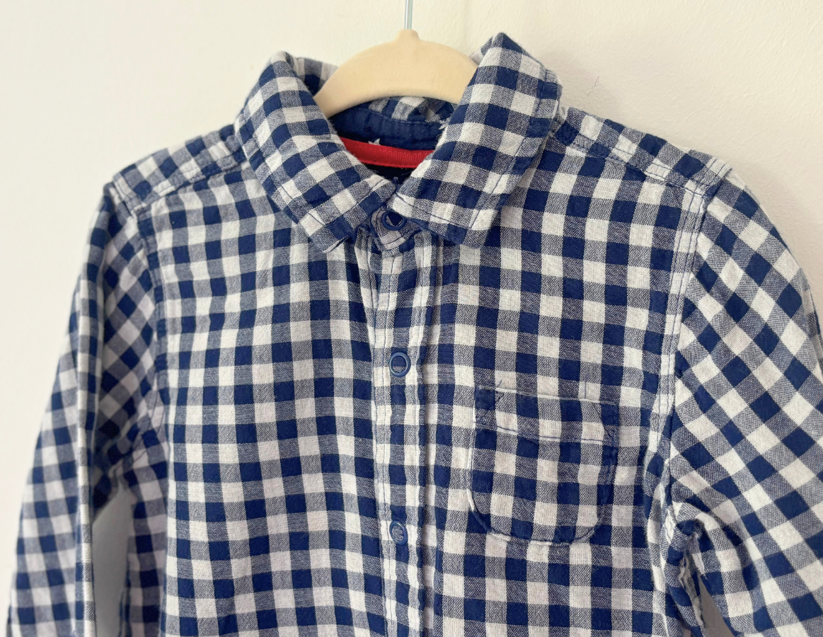 Mini Boden Checked Shirt